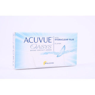 ACUVUE® OASYS® with HYDRACLEAR® PLUS kontaktlencse