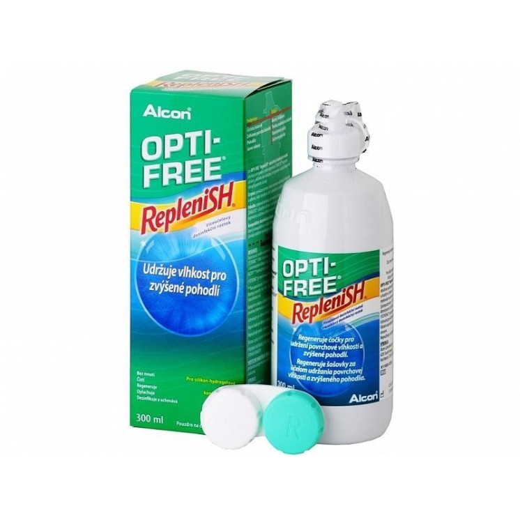 OPTI-FREE® Replenish® kontaktlencse ápolószer 300 ML