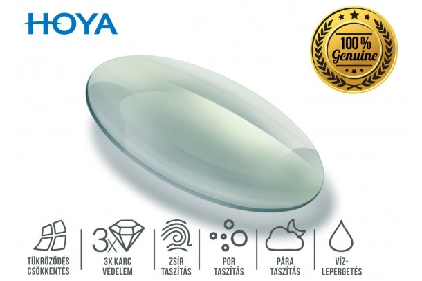 Hoya 1,53 törhetetlen extra felületkezeléssel ellátott minőségi szemüveglencse