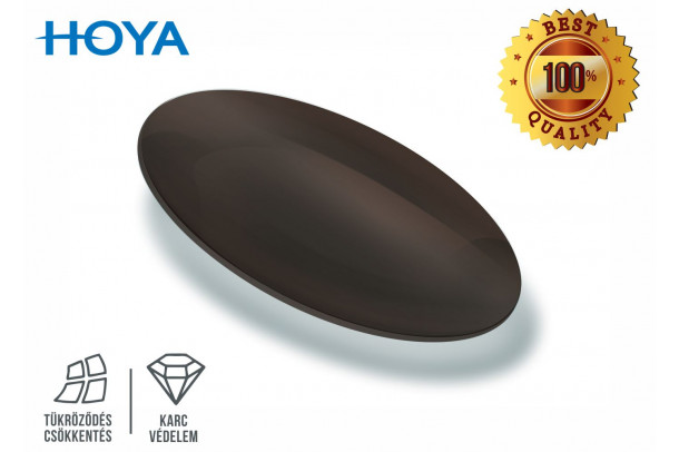 Hoya 1,6 normál felületkezeléssel ellátott minőségi napszemüveglencse