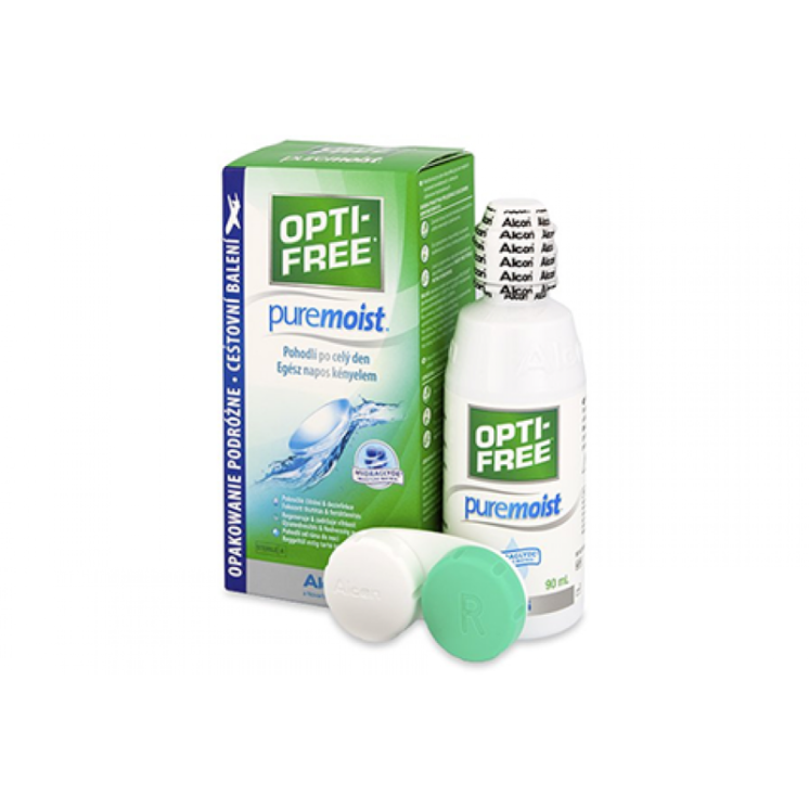 OPTI-FREE® PureMoist® kontaktlencse ápolószer 300 ML
