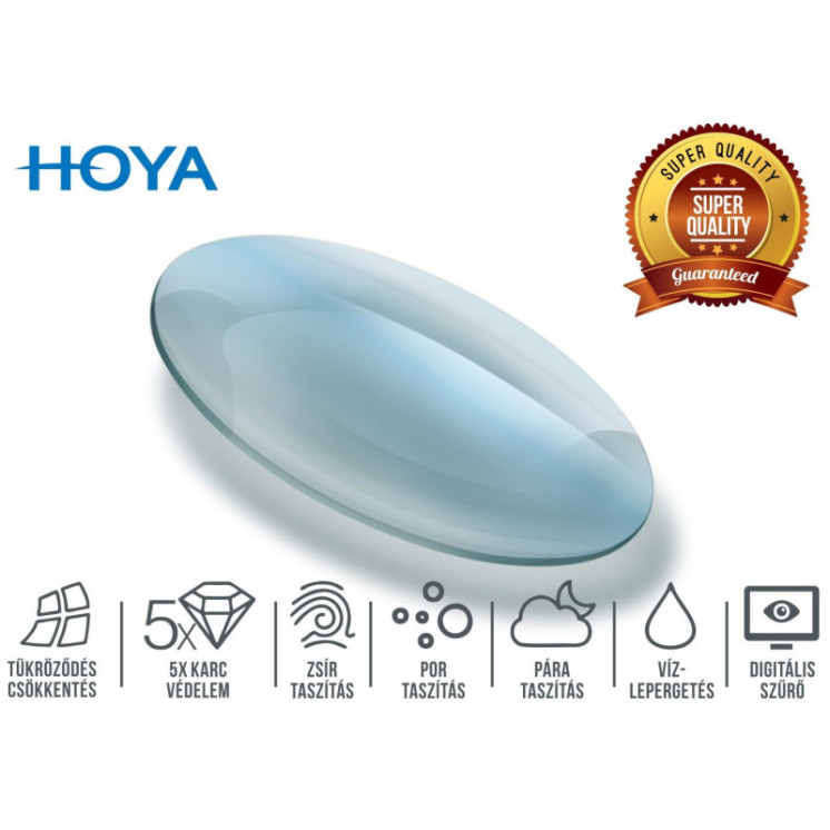 Hoya 1,5 Amplitude TrueForm multifokális szemüveglencse