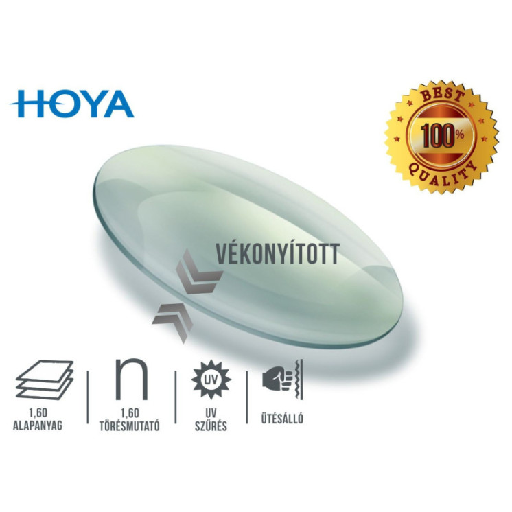 Hoya 1,6 Amplitude TrueForm multifokális szemüveglencse