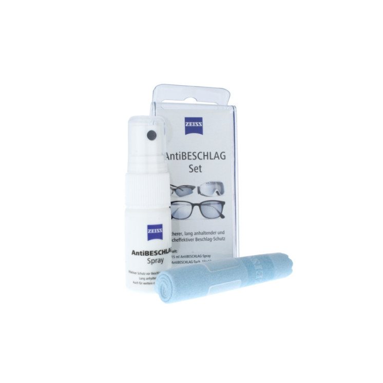 Zeiss páramentesítő, Anti-fog spray készlet