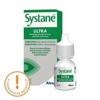 Systane Ultra nedvesítő szemcsepp 10ml