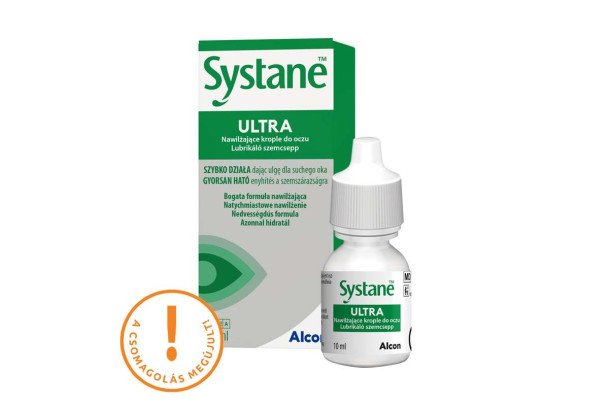 Systane Ultra nedvesítő szemcsepp 10ml