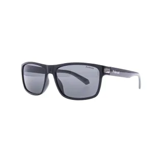 Polaroid men's sunglasses - black frame, polarized gray lens