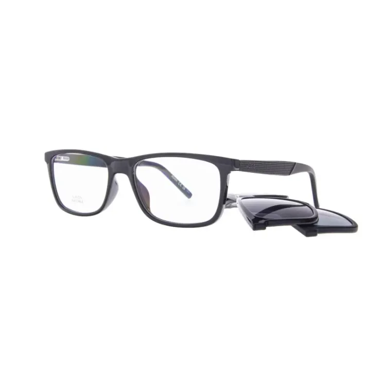 Hugo men's glasses frame clip-on sunglasses with adapter