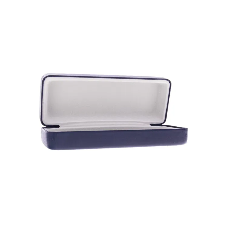 Reduced-price eyeglass case-M104 Dark blue Leért.