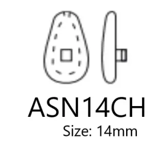 Air-chamber nasal support ASN14CH