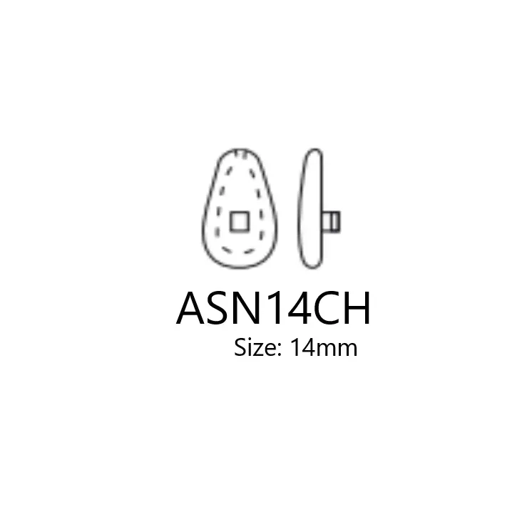 Air-chamber nasal support ASN14CH