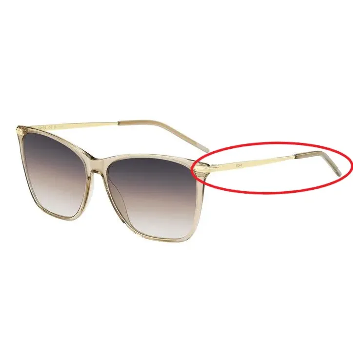 BOSS Sunglasses Temple 1661/S in Gold Metal Finish