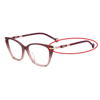 Carolina Herrera eyeglass temple