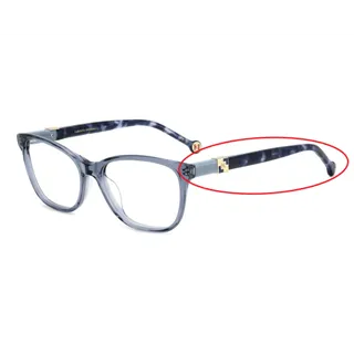 Carolina Herrera eyeglass temple