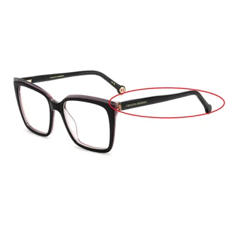 Carolina Herrera eyeglass temple