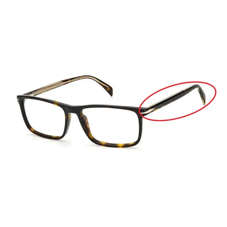 DAVID BECKHAM DB 1019 barna műanyag szemüveg szár