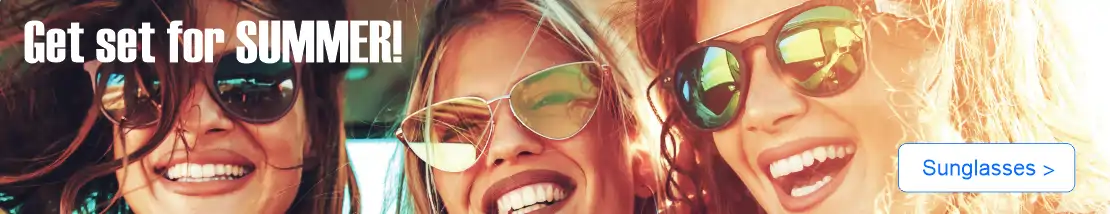 Find your perfect pair of sunglasses with us! Discover a wide selection of fashionable, comfortable, and premium-quality sunglasses.